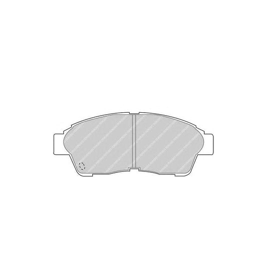 Ferodo Fsl1599 Brake Pad Set For Peugeot 206 Fuse+ Technology, Not Prepared For Wear Indicator, With Brake Caliper Screws, With Piston Clip | ML Performance Car Parts