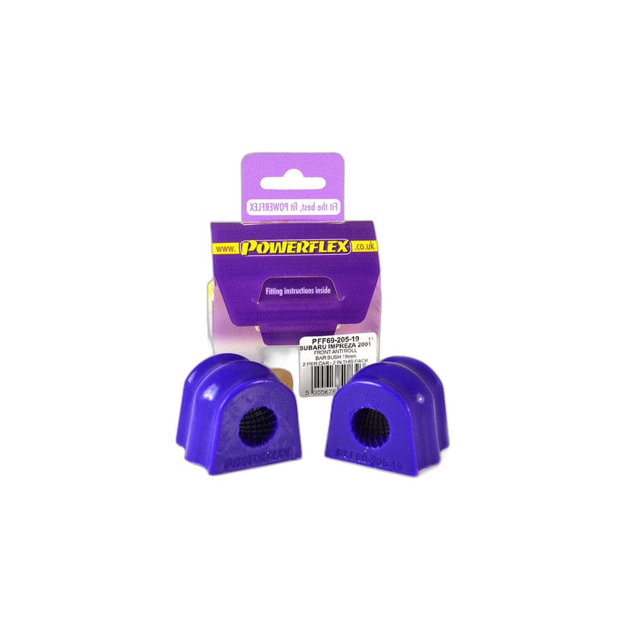 Powerflex PFF69-205-19 Subaru Front Anti Roll Bar Bush 19mm (Inc. Legacy, Impreza, Forester) | ML Performance UK Car Parts
