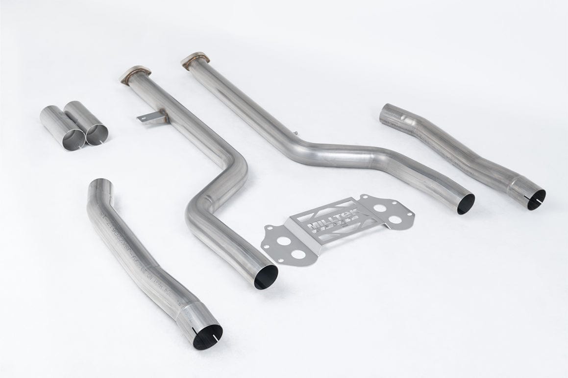 MillTek SSXBM1268 BMW G80 M3 Secondary Cat Bypass - Non-Resonated