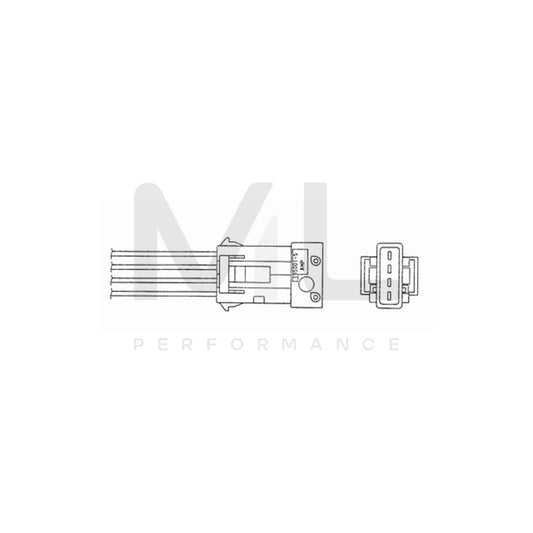 NTK Lambda Sensor / O2 Sensor (NGK 0488) - OZA527-E29 | ML Car Parts UK | ML Performance