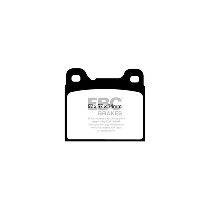 EBC DP31043C Volvo 850 Redstuff Rear Brake Pads - ATE Caliper 2 | ML Performance UK Car Parts