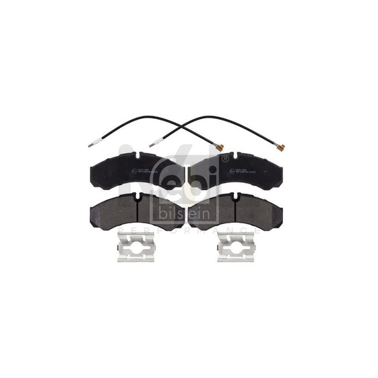 Febi Bilstein 116255 Brake Pad Set Front Axle, Incl. Wear Warning Contact | ML Performance Car Parts