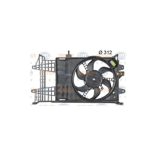 Hella 8EW 351 039-641 Fan, Radiator
