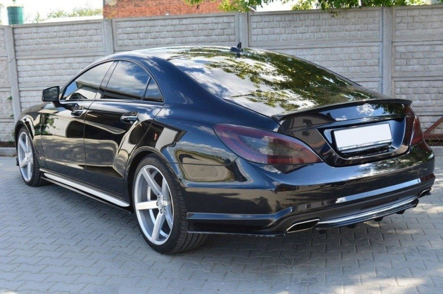 Maxton Design Mercedes Benz CLS-Class C218 AMG-Line Rear Side Splitters