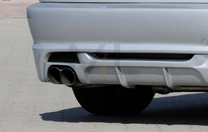 Rieger 00050252 BMW 3 Series E46 Rear Diffuser 1 | ML Performance UK Car Parts