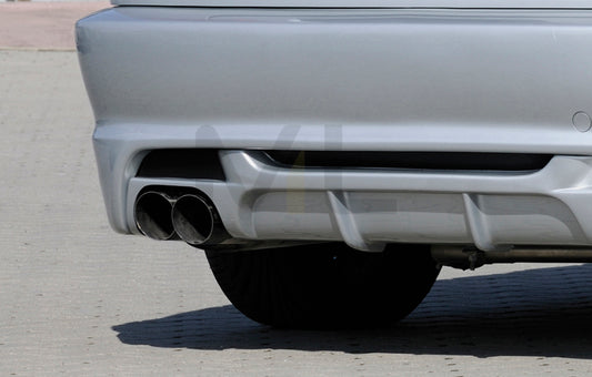 Rieger 00050252 BMW 3 Series E46 Rear Diffuser 1 | ML Performance UK Car Parts