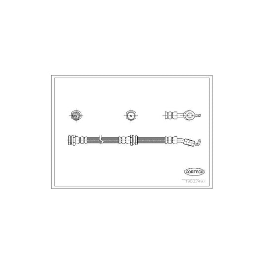 Corteco 19032497 Brake Hose | ML Performance UK