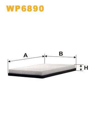 WIX Filters WP6890 Pollen Filter For VW Passat