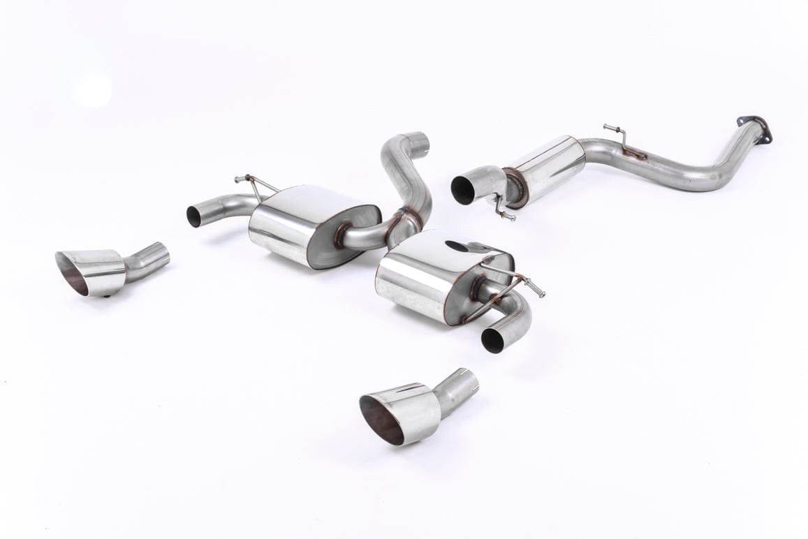 MillTek SSXFD070 Ford Focus Resonated Cat-Back Exhaust