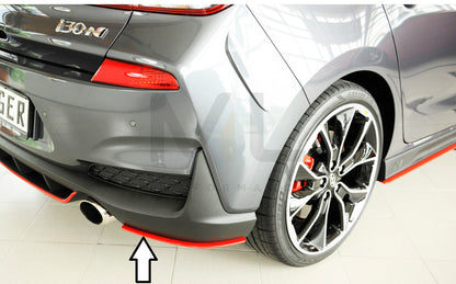 Rieger 00076004 Hyundai Rear Side Splitter (i30 N-Performance & i30 N) 3 | ML Performance UK Car Parts