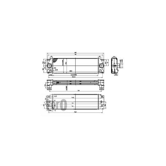 Abakus 0540180009 Intercooler Suitable For Mercedes-Benz Sprinter | ML Performance UK