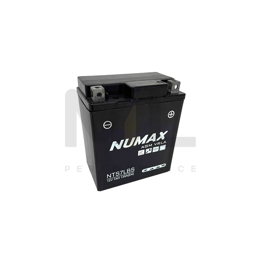 NTS7LBS Numax AGM Motorbike Battery | Car Batteries UK | ML Performance Car Parts