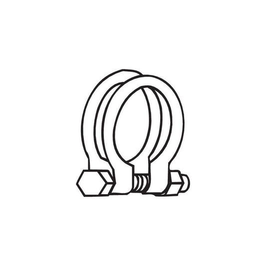 Bosal 250-451 Clamp, Exhaust System For Citroën C15