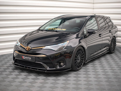 Maxton Design Toyota Avensis MK3.5 (2015-2018) Front Splitter V.1