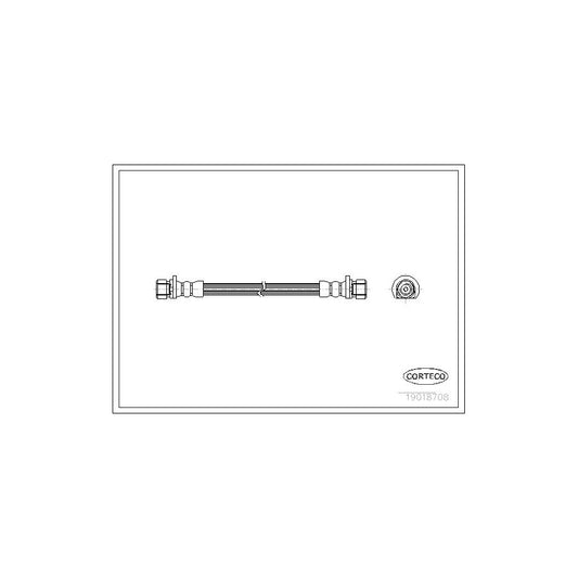 Corteco 19018708 Brake Hose | ML Performance UK