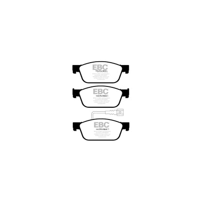 EBC DP22096 VW Greenstuff Front Brake Pads - Girling/TRW Caliper (Inc. Caravelle & Transporter) 2 | ML Performance UK Car Parts