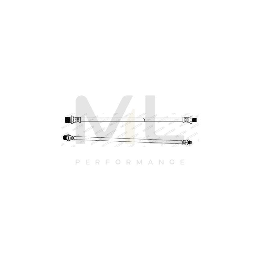 FERODO FHY2983 Brake Hose 495mm, M 10X1 | ML Performance Car Parts