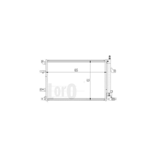 Abakus 0520160007 Air Conditioning Condenser | ML Performance UK