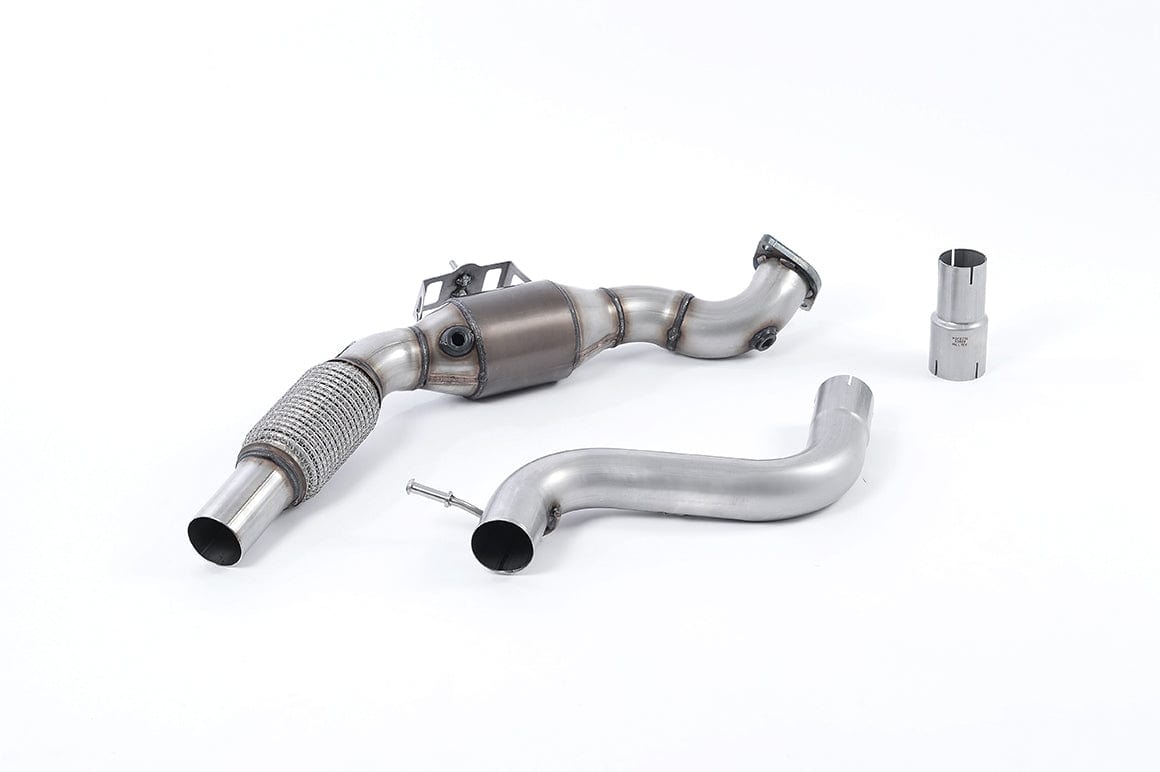 MillTek SSXFD170 Ford Mustang Large Bore Downpipe and Hi-Flow Sports Cat