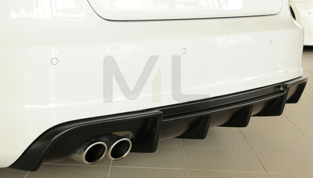 Rieger 00056804 Audi 8V A3 Rear Diffuser 3 | ML Performance UK Car Parts