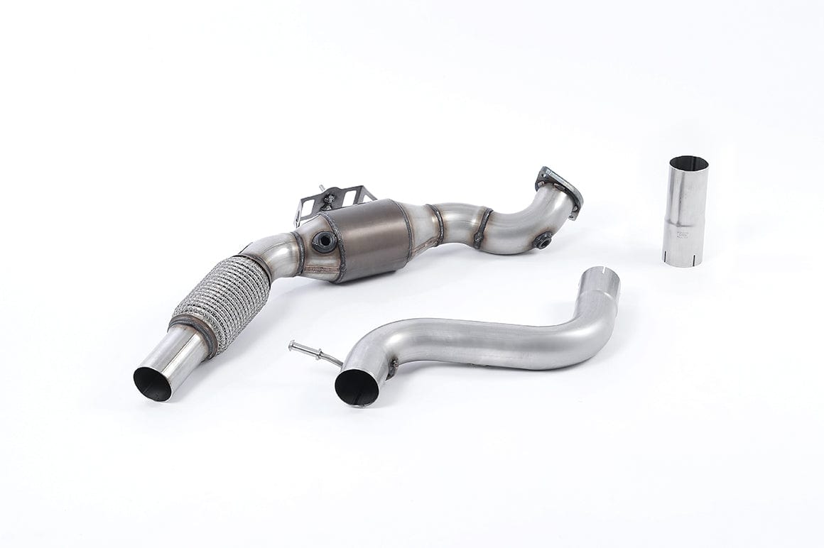 MillTek SSXFD169 Ford Mustang Large Bore Downpipe and Hi-Flow Sports Cat