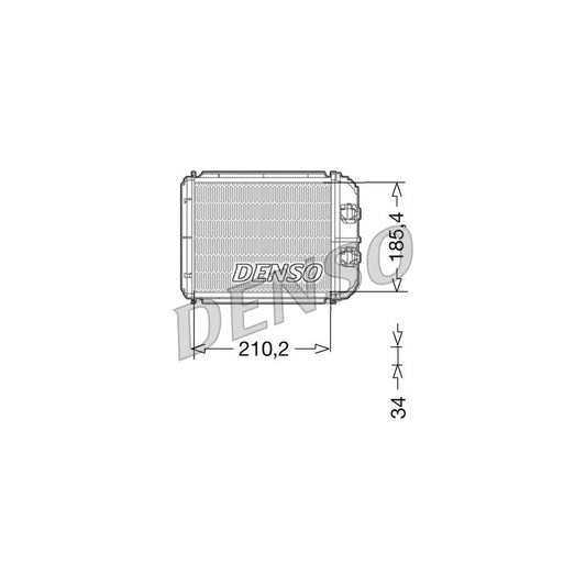 Denso DRR23014 Drr23014 Heater Matrix For Renault Espace Iv (Jk) | ML Performance UK