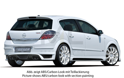 Rieger 00051265 Opel Astra H Side Skirt 6 | ML Performance UK Car Parts