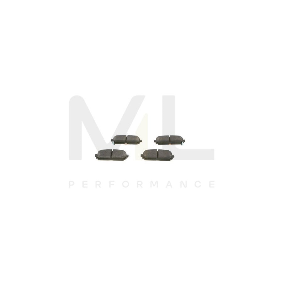 Bosch 0986494400 Brake Pad Set For Kia Carens Iii (Un) With Acoustic Wear Warning, With Anti-Squeak Plate BP027 | ML Performance Car Parts