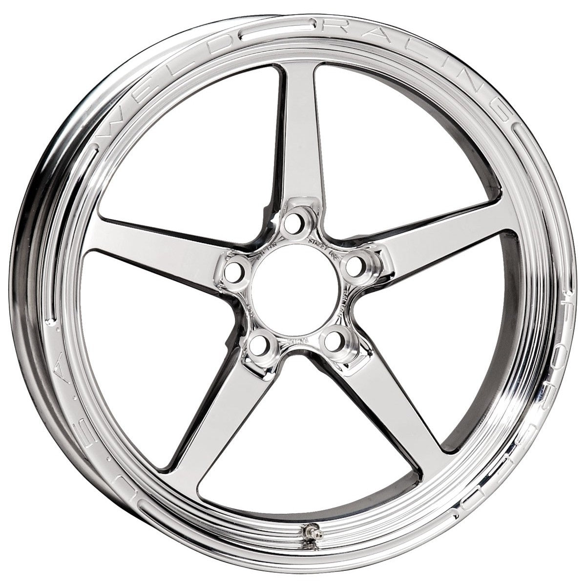 Weld 88-1704274 Alumastar Frontrunner Wheel 17x4.5 5x4.75 ET-13 BS2.25 Polished