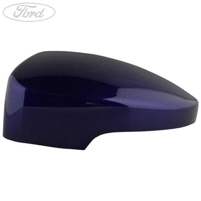 GENUINE FORD 1828248 KUGA N/S FRONT DOOR MIRROR COVER DEEP IMPACT BLUE (MET) | ML Performance UK