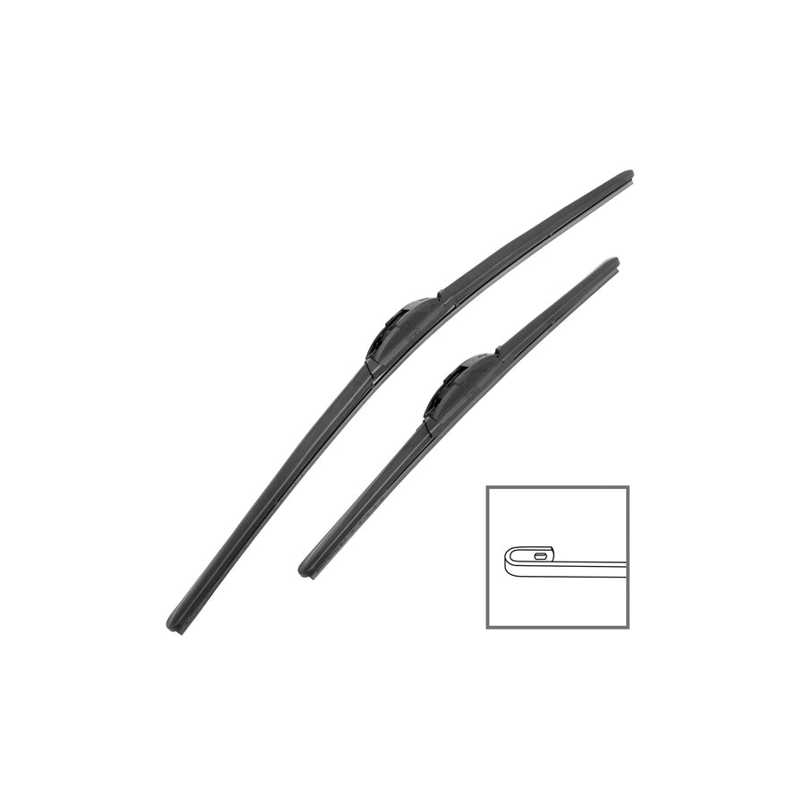 Heyner 020810 Wiper Blade For Mitsubishi L200 / Triton Iv Pickup (Ka, Kb) | ML Performance UK Car Parts