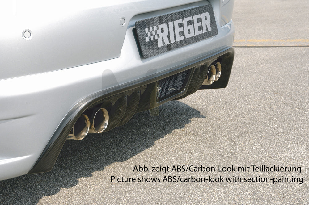 Rieger 00059429 VW 1F Eos Rear Diffuser 2 | ML Performance UK Car Parts