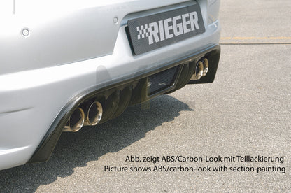 Rieger 00059429 VW 1F Eos Rear Diffuser 2 | ML Performance UK Car Parts