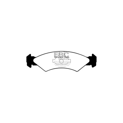 EBC DP2512 Ford Fiesta Mk2 Greenstuff Front Brake Pads 2 | ML Performance UK Car Parts