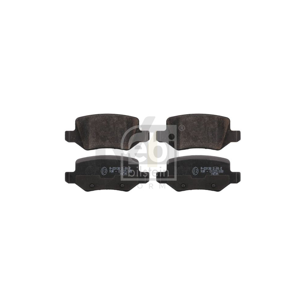 Febi Bilstein 16440 Brake Pad Set Rear Axle, Excl. Wear Warning Contact | ML Performance Car Parts