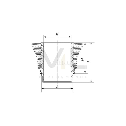MAHLE ORIGINAL 031 WR 04 00 Cylinder Sleeve 74,0mm | ML Performance Car Parts