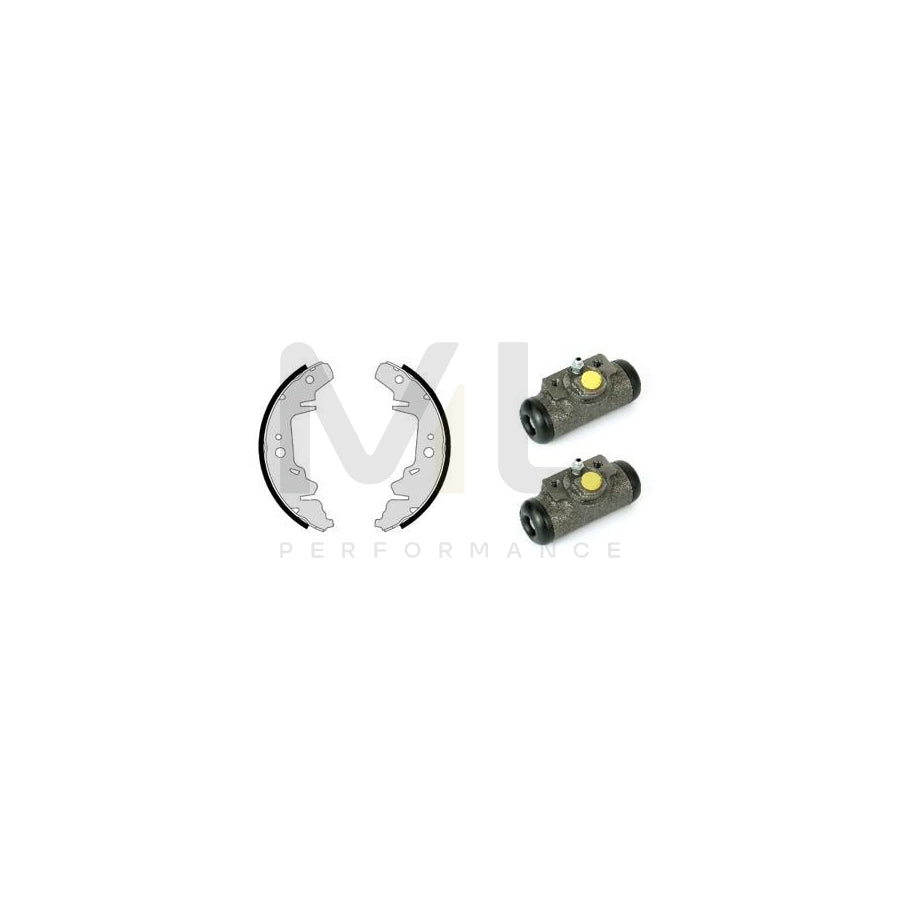 BREMBO STANDARD KIT H 11 001 Brake Shoe Set for CHRYSLER Voyager / Grand Voyager III (GS) Ø: 250mm | ML Performance Car Parts