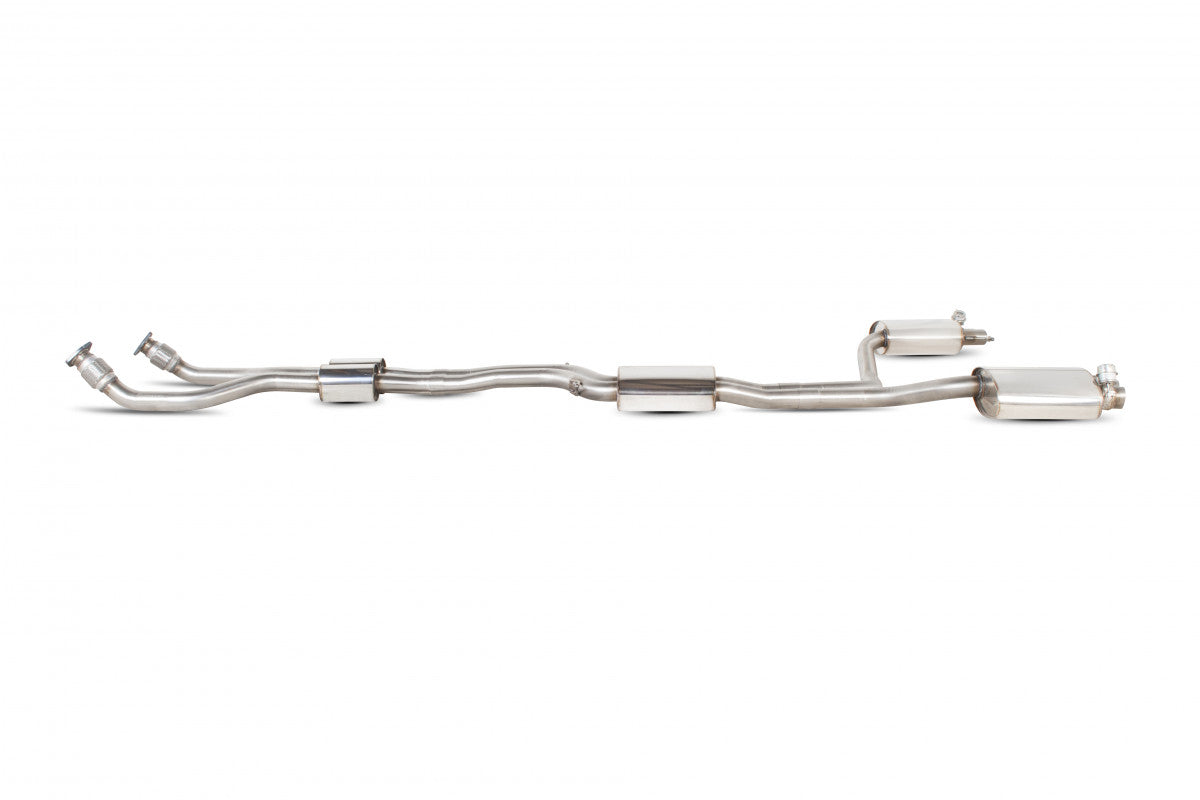 Scorpion SAU048SYS Audi RS4 B8 Resonated Cat-Back System Inc Active Exhaust Valve | ML Performance UK UK