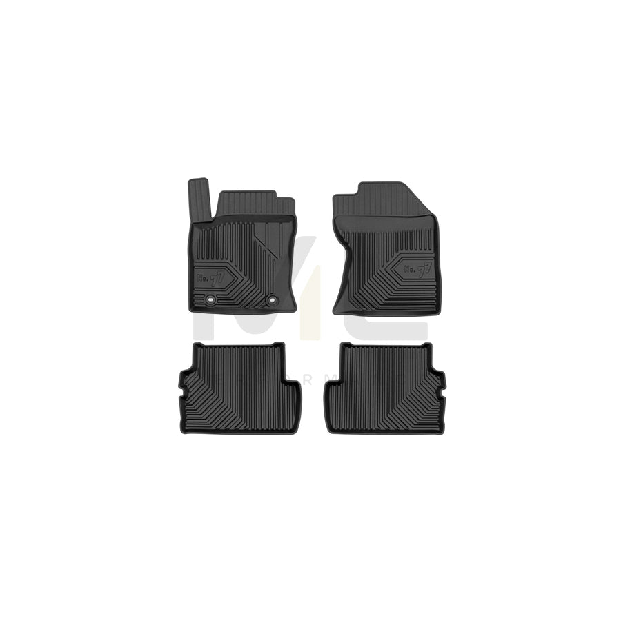 FROGUM Tailored, No.77 77426047 Floor mat set for FORD FOCUS Elastomer, Front and Rear, Quantity: 4, Black | ML Performance Car Parts