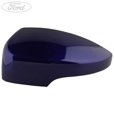 GENUINE FORD 1828248 KUGA N/S FRONT DOOR MIRROR COVER DEEP IMPACT BLUE (MET) | ML Performance UK