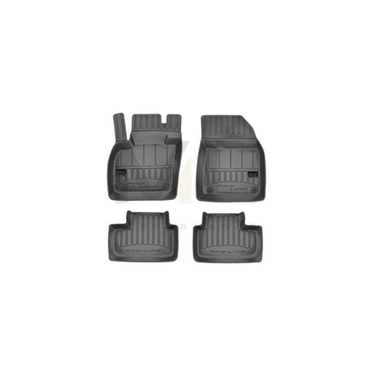 FROGUM 3D407879 Floor mat set for VOLVO XC40 (536) Elastomer, Front and Rear, Quantity: 4, Black | ML Performance Car Parts