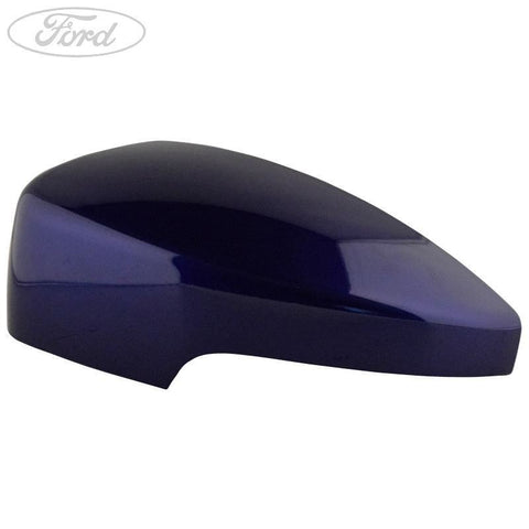 GENUINE FORD 1828248 KUGA N/S FRONT DOOR MIRROR COVER DEEP IMPACT BLUE (MET) | ML Performance UK