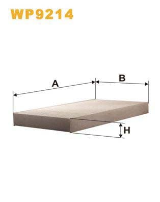 WIX Filters WP9214 Pollen Filter For Iveco Daily