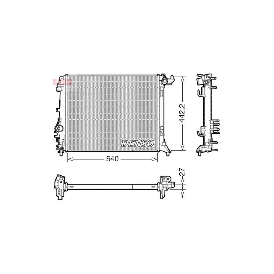 Denso DRM23114 Drm23114 Engine Radiator | ML Performance UK