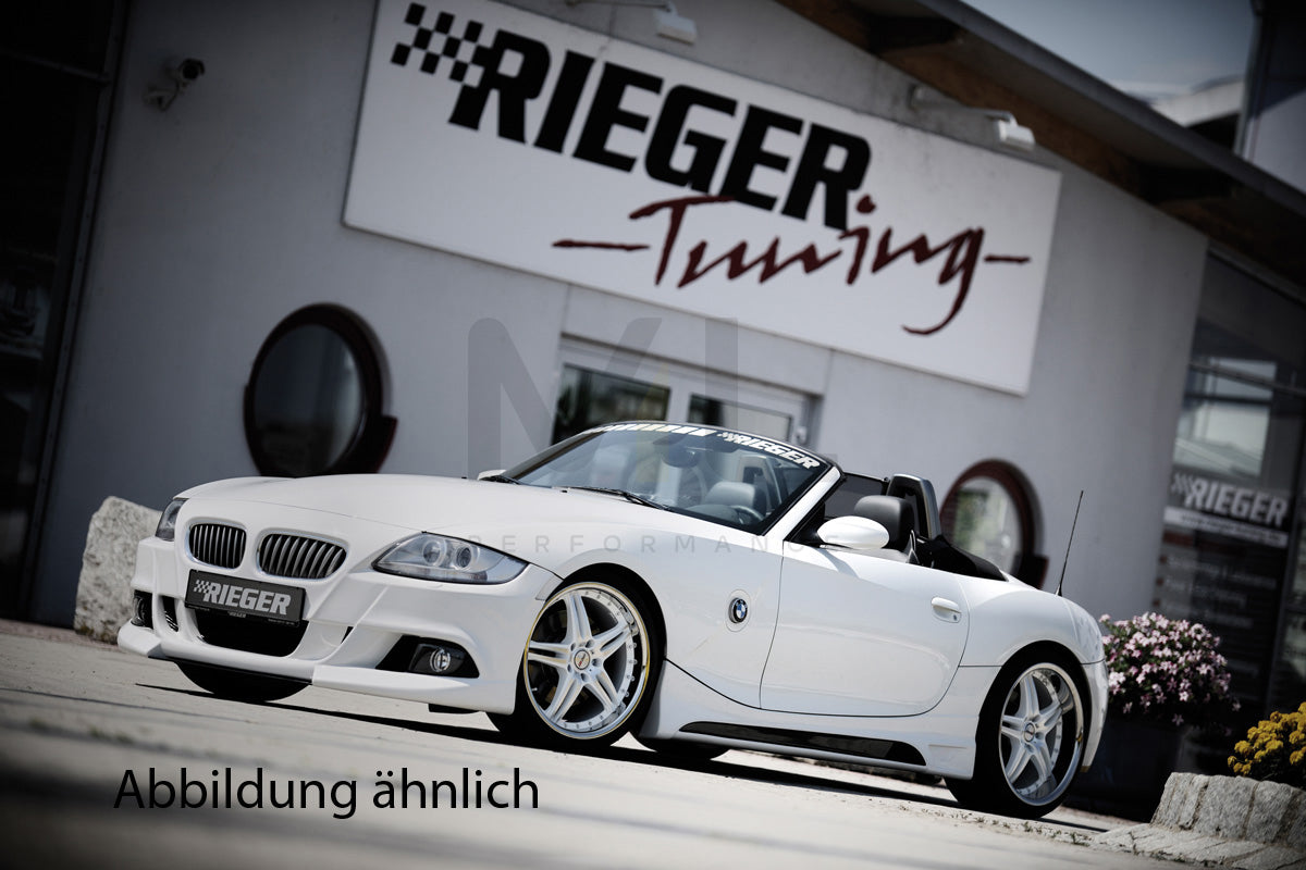Rieger 00050513 BMW Z4 E85 Front Bumper 1 | ML Performance UK Car Parts