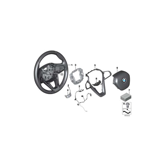 Genuine BMW 32306865003 G32 G30 G12 Sport Steering Wheel, Leather (Inc. 640iX, 730i & 540i) | ML Performance UK