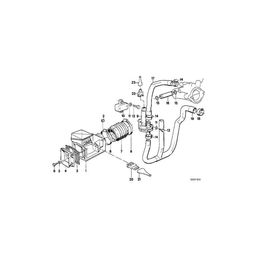 Genuine BMW 11121306984 E28 E24 Flange (Inc. M5 & M635CSi) | ML Performance UK Car Parts