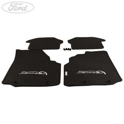 GENUINE FORD 1093876 PUMA FRONT & REAR CONTOURED FLOOR MATS VELOUR 1999-2001 | ML Performance UK