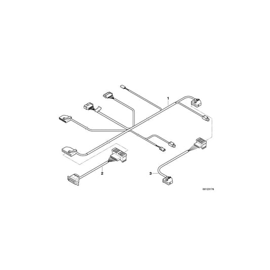 Genuine BMW 61126937564 E53 Adapter Wire For Telephone (Inc. X5 3.0d, X5 3.0i & X5 4.4i) | ML Performance UK Car Parts