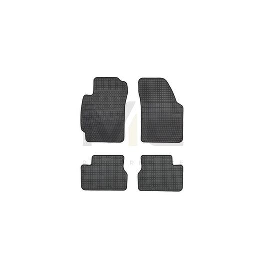 FROGUM Tailored 547297 Floor mat set for HONDA HR-V I (GH) Elastomer, Front and Rear, Quantity: 4, Black | ML Performance Car Parts